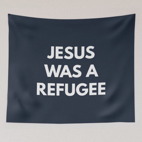 Item preview, Jesus Was A Refugee designed and sold by RiyadMahrez.