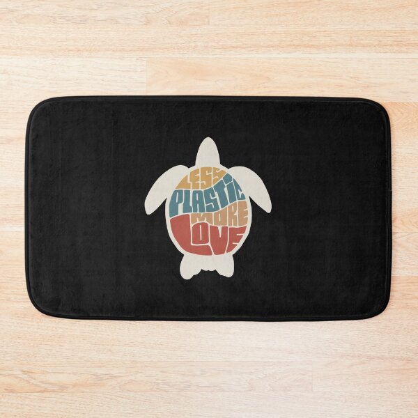 Item preview, Less Plastic More Love   Turtle designed and sold by RiyadMahrez.
