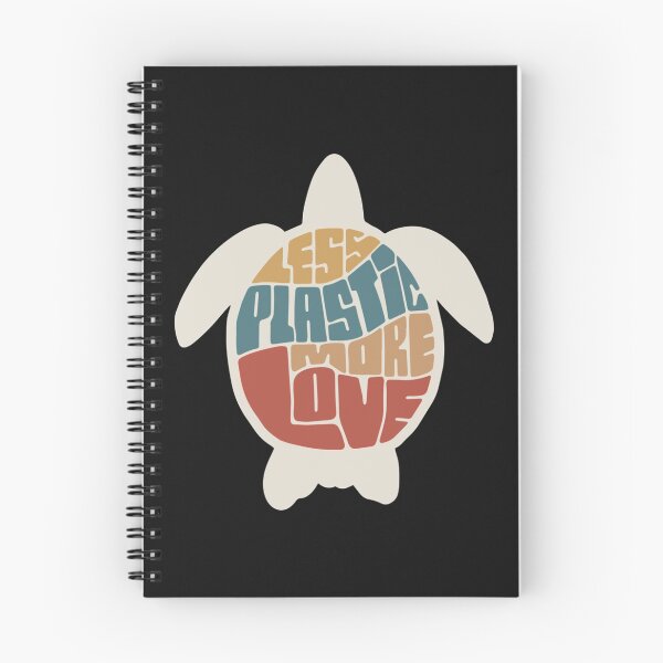 Item preview, Less Plastic More Love   Turtle designed and sold by RiyadMahrez.