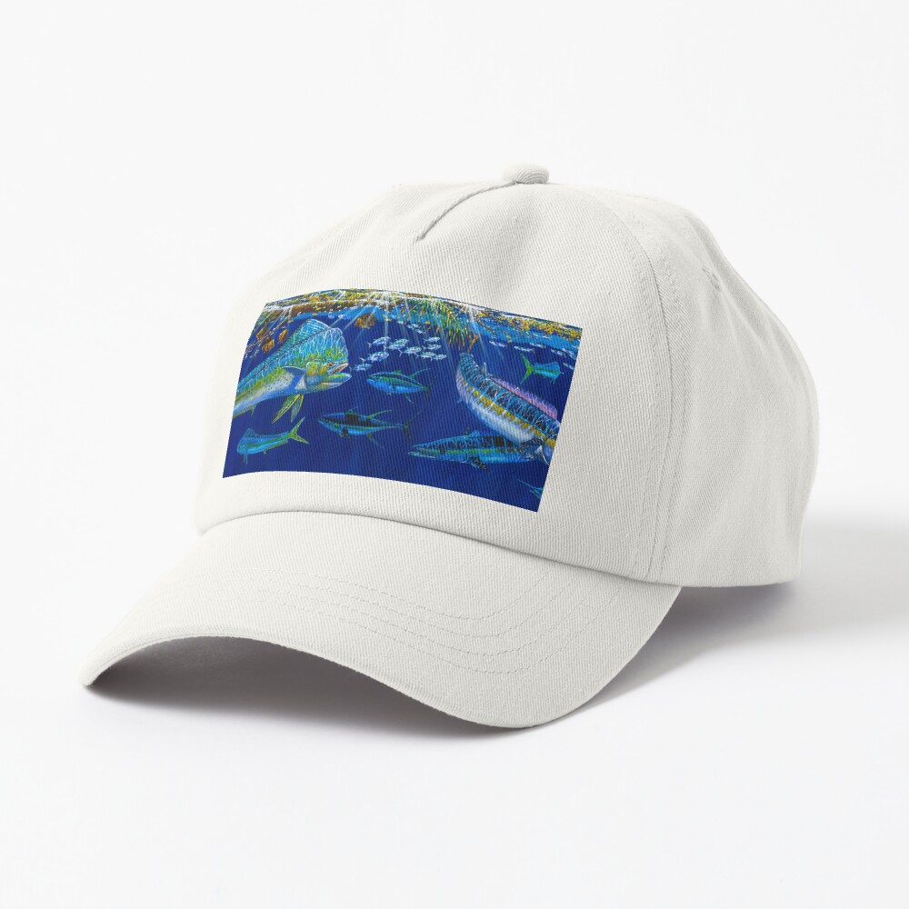 Vista previa del artículo con la obra «Dad hat», diseñado y vendido por Bluemarlin.