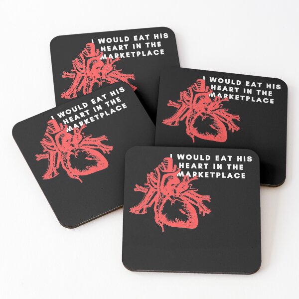 Item preview, I Would Eat His Heart in the Market Place | Beatrice Quote Shakespeare designed and sold by AthenianGarb.