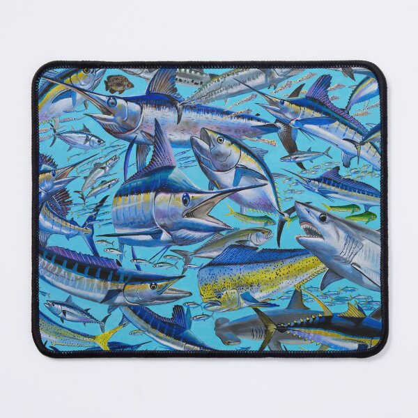 Item preview, Offshore Gamefish Collage designed and sold by Carey Chen.