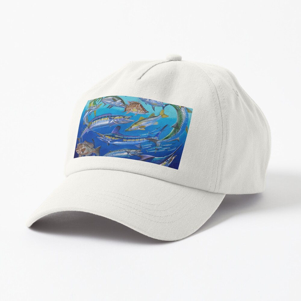 Vista previa del artículo con la obra «Dad hat», diseñado y vendido por Bluemarlin.