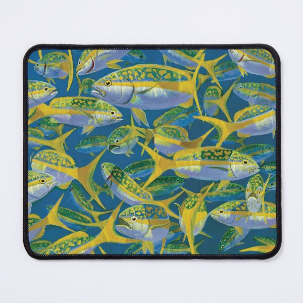 Item preview, Yellowtail Frenzy designed and sold by Carey Chen.
