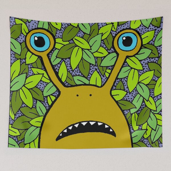 Item preview, Slug Monster with Flora designed and sold by SquashBlossom1.