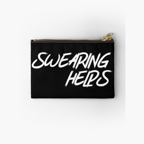 Item preview, Swearing Helps. designed and sold by That Cheeky Tee.