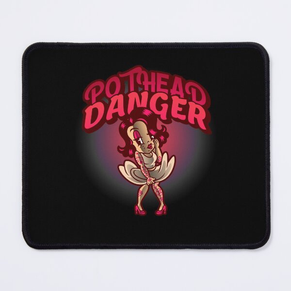 Item preview, Pothead Danger (Black) designed and sold by PotheadTees.