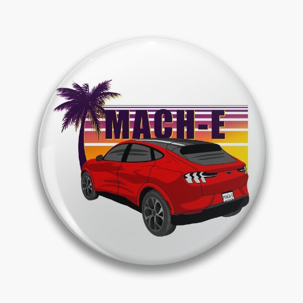 Item preview, Sunset Mach-E in Rapid Red designed and sold by zealology.