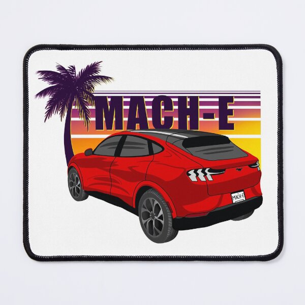 Item preview, Sunset Mach-E in Rapid Red designed and sold by zealology.
