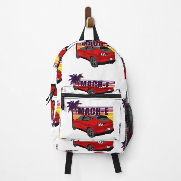 Item preview, Sunset Mach-E in Rapid Red designed and sold by zealology.
