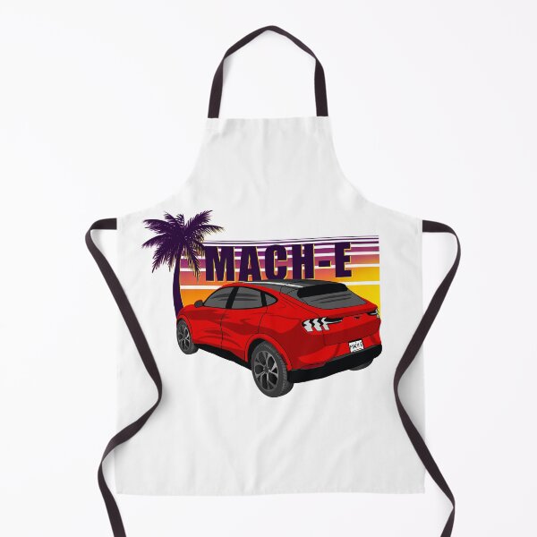 Item preview, Sunset Mach-E in Rapid Red designed and sold by zealology.