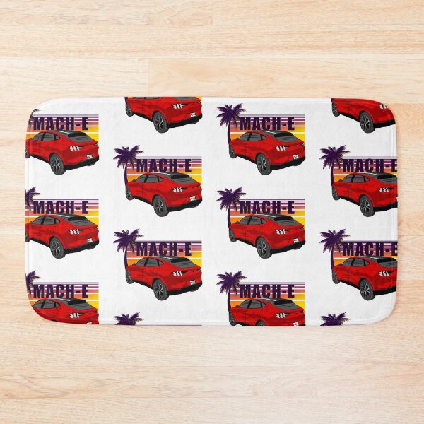 Item preview, Sunset Mach-E in Rapid Red designed and sold by zealology.