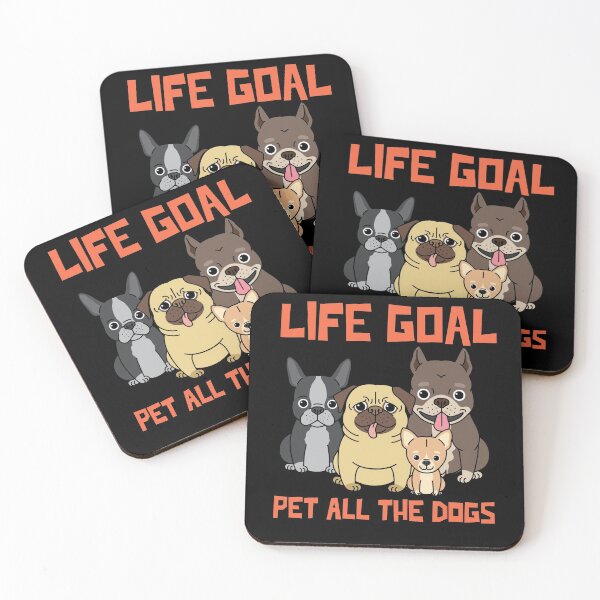 Item preview, Life Goal Pet all the dogs  designed and sold by Studioapartment.