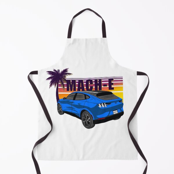 Item preview, Sunset Mach-E in Grabber Blue designed and sold by zealology.