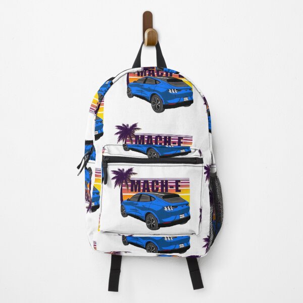 Item preview, Sunset Mach-E in Grabber Blue designed and sold by zealology.