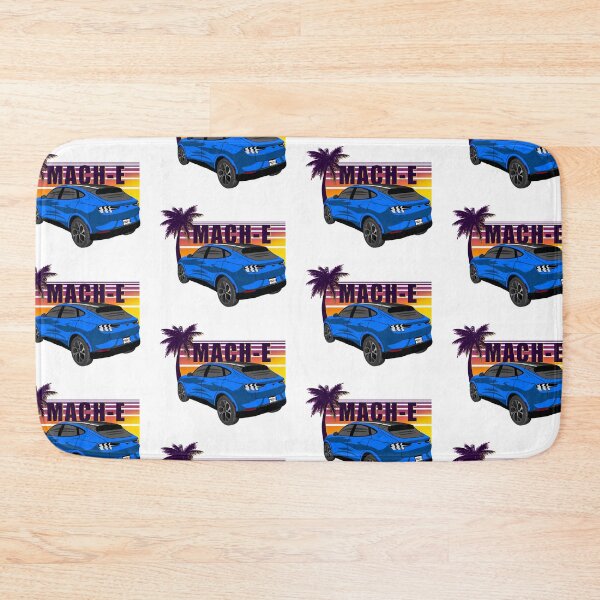 Item preview, Sunset Mach-E in Grabber Blue designed and sold by zealology.