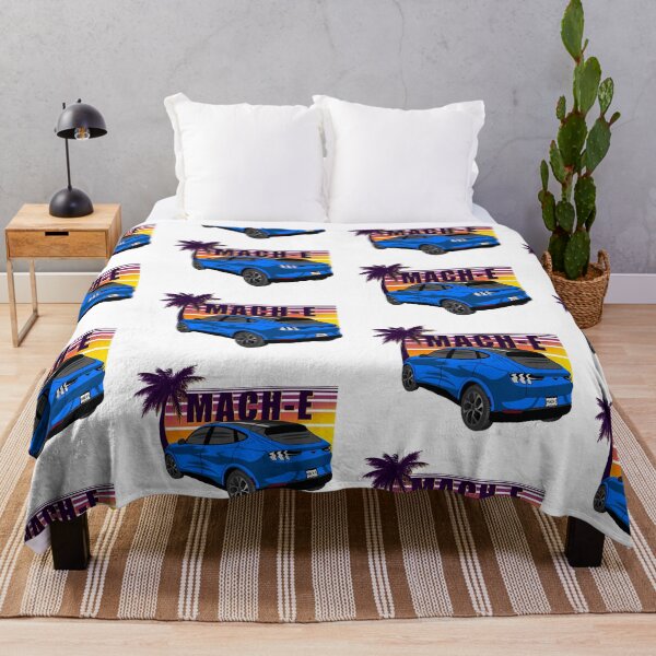 Item preview, Sunset Mach-E in Grabber Blue designed and sold by zealology.
