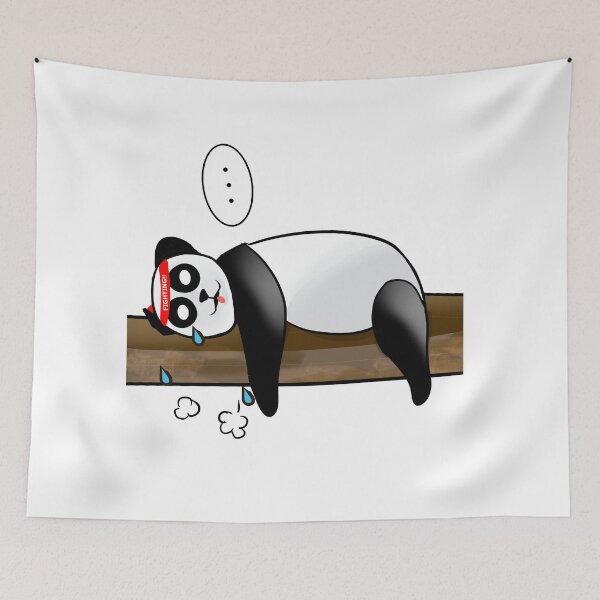 Item preview, Panda working out designed and sold by BeccaKenDesigns.
