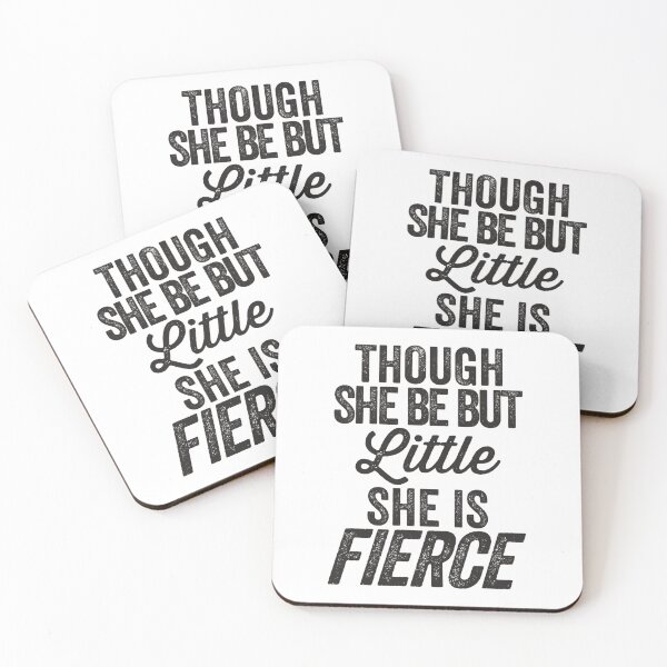 Item preview, Though She Be But Little She Is Fierce designed and sold by RiyadMahrez.