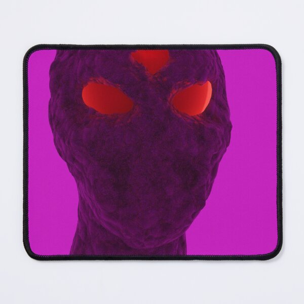 Item preview, PURPLE MONSTER WITH GLOWING RED EYES designed and sold by Hypnodashery.