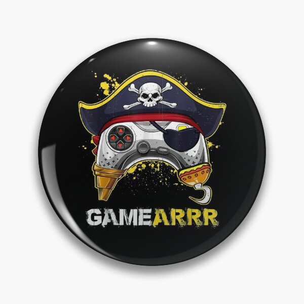 Artikelvorschau, Gamearrr Pirate Arrr Jolly Roger Videospiel Skull Crossbones entworfen und verkauft von DaiShop.
