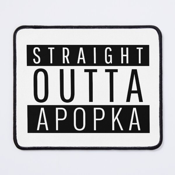 Item preview, Straight Outta Apopka Florida designed and sold by Teelogic.