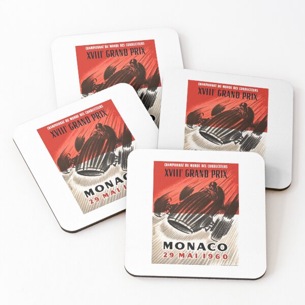 Item preview, 1960 MONACO Grand Prix Racing Poster designed and sold by retrographics.