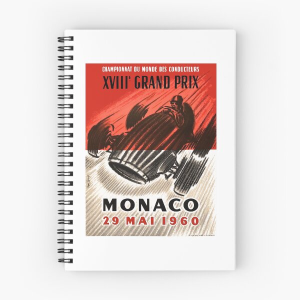 Item preview, 1960 MONACO Grand Prix Racing Poster designed and sold by retrographics.