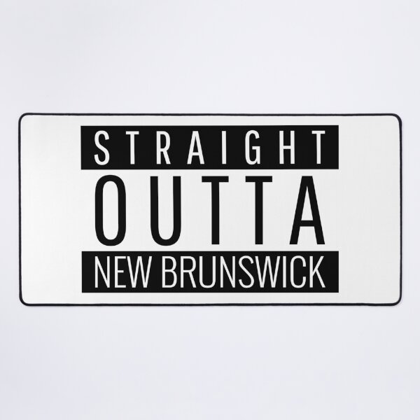 Item preview, Straight Outta New Brunswick New Jersey designed and sold by Teelogic.