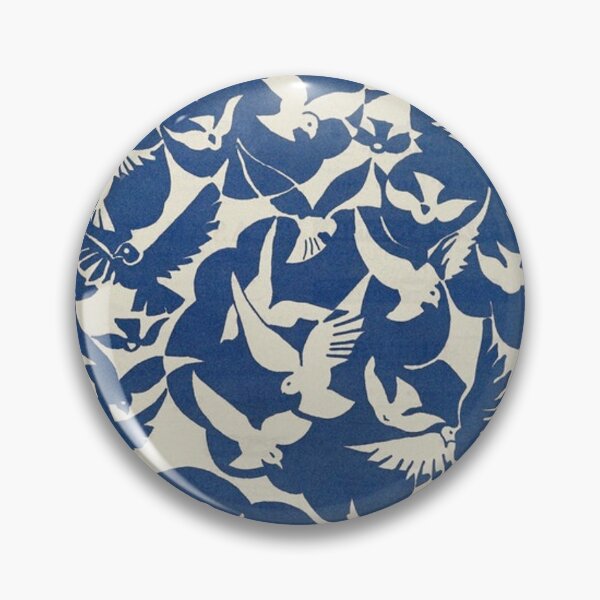 Item preview, Birds on blue designed and sold by LiOliver8.
