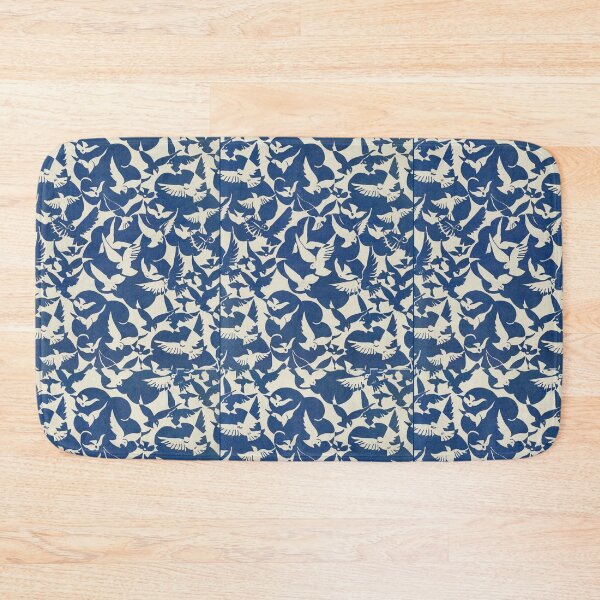 Item preview, Birds on blue designed and sold by LiOliver8.