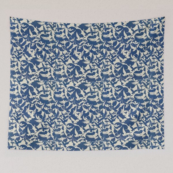Item preview, Birds on blue designed and sold by LiOliver8.