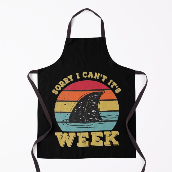 Item preview, Sorry I Can It Week Funny Vintage T-ShirtSORRY I CAN IT WEEK FUNNY VINTAGE SHARK SUMMER  designed and sold by SarahGuben.