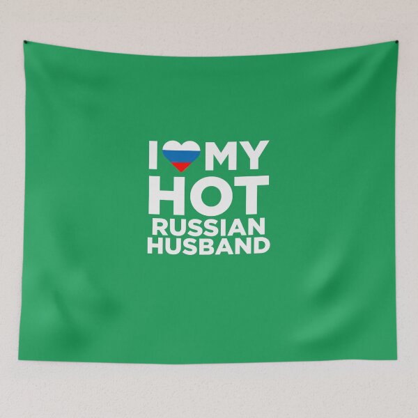 Item preview, I Love My Hot Russian Husband designed and sold by AlwaysAwesome.