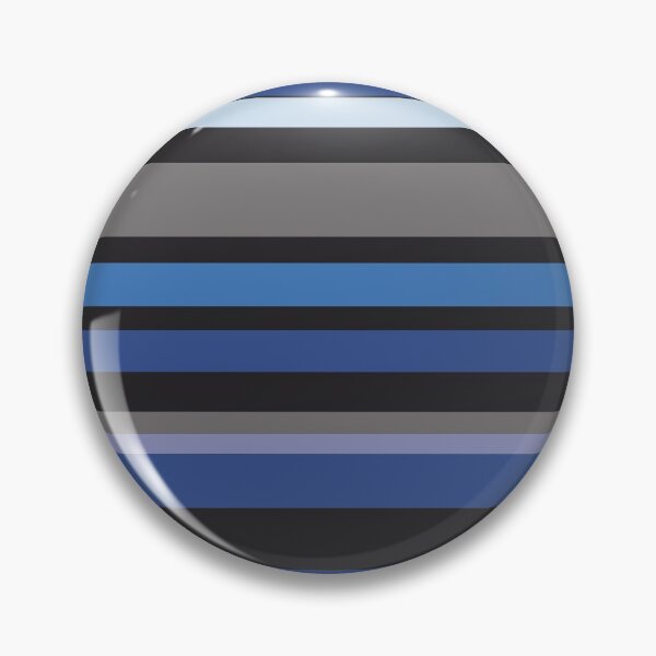 Item preview, Blue tone horizontal stripe graphics designed and sold by Peach-Bloom.