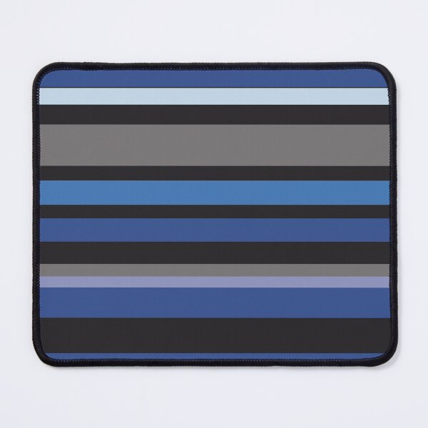 Item preview, Blue tone horizontal stripe graphics designed and sold by Peach-Bloom.