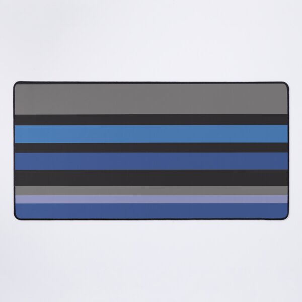 Item preview, Blue tone horizontal stripe graphics designed and sold by Peach-Bloom.