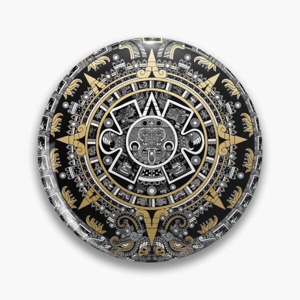 Item preview, aztec calendar 5 designed and sold by cat poe.