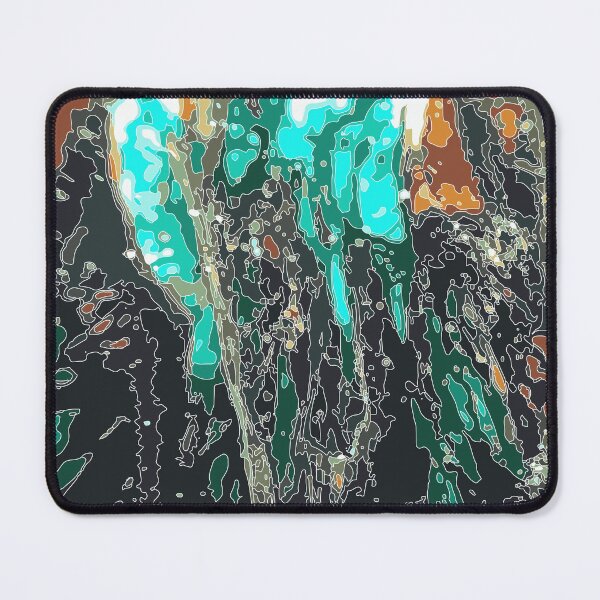 Item preview, Nebula landscape in blue designed and sold by Noemi Hernandez.
