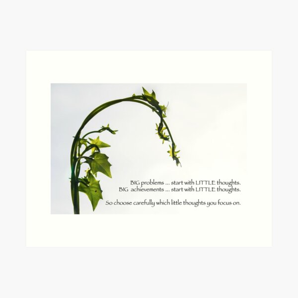 Little Thoughts Art Print