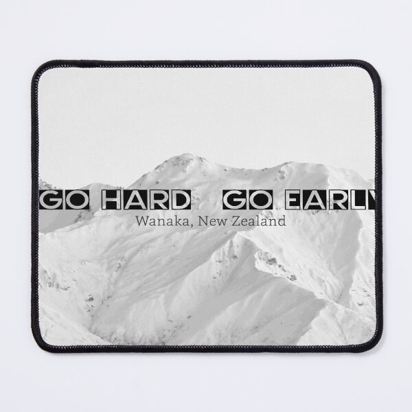 Item preview, Go Hard Go Early - Fight COVID - Wanaka, New Zealand designed and sold by JoJagoArt.