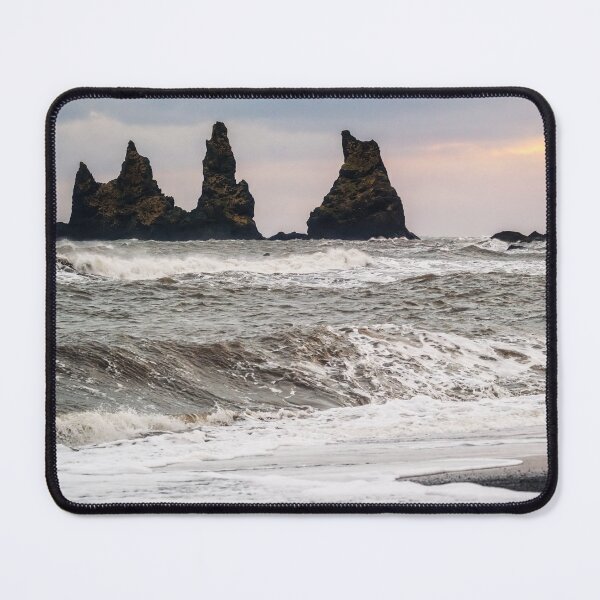 Item preview, Wild Ocean at Reynisdrangar Iceland designed and sold by Catherine Reading.