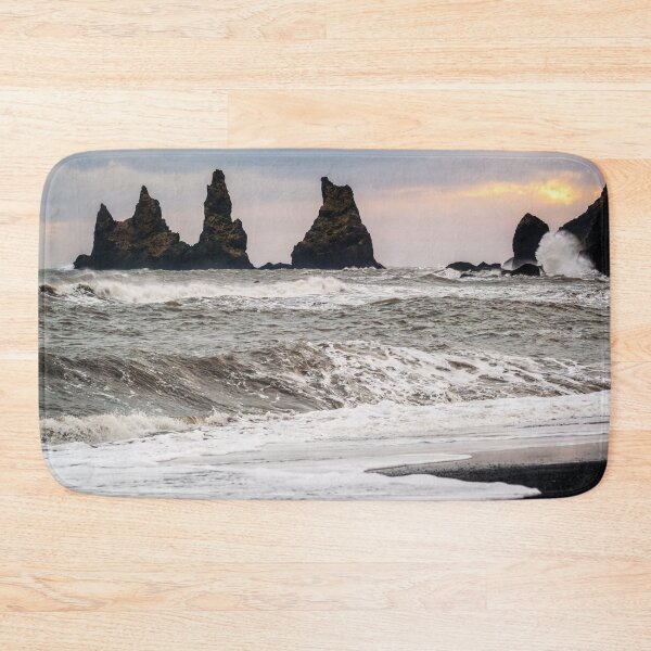 Item preview, Wild Ocean at Reynisdrangar Iceland designed and sold by Catherine Reading.