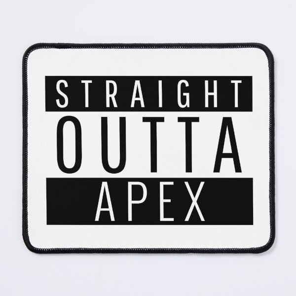 Item preview, Straight Outta Apex North Carolina  designed and sold by Teelogic.