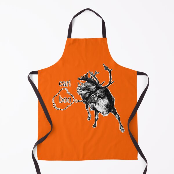 Item preview, CariBoo Funny Vintage Boo Caribou Reindeer Halloween Design designed and sold by BeeZBeez.