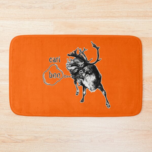 Item preview, CariBoo Funny Vintage Boo Caribou Reindeer Halloween Design designed and sold by BeeZBeez.