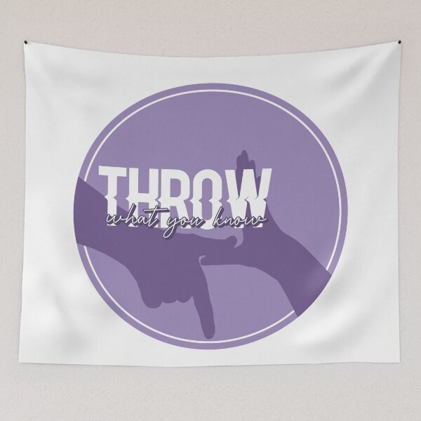 Item preview, Gamma Throw What You Know designed and sold by alliemooney.