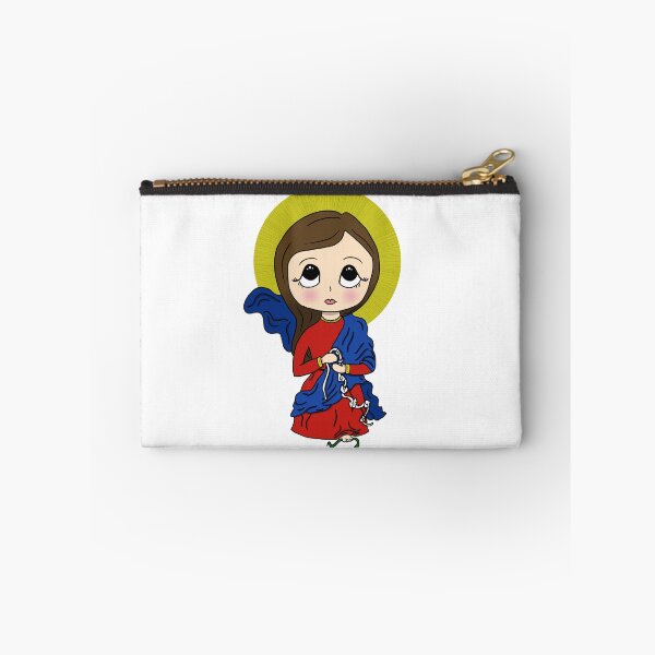 Item preview, Mother Mary, Undoer of Knots : Cute Anime Chibi of the Catholic Saint  designed and sold by TheCatholicLady.
