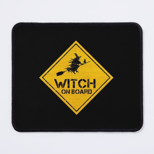 Item preview, Witch On Board - Stickers for Cars designed and sold by CAUTION SHOP.