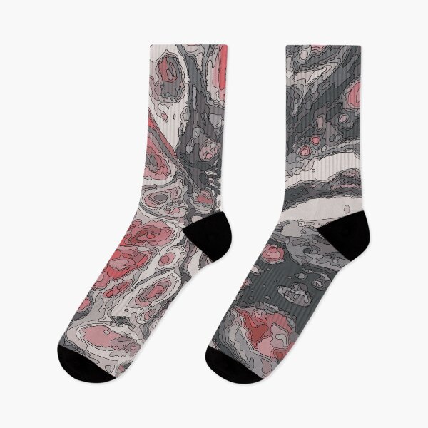 Item preview, Red and black nebula landscape  designed and sold by Noemi Hernandez.